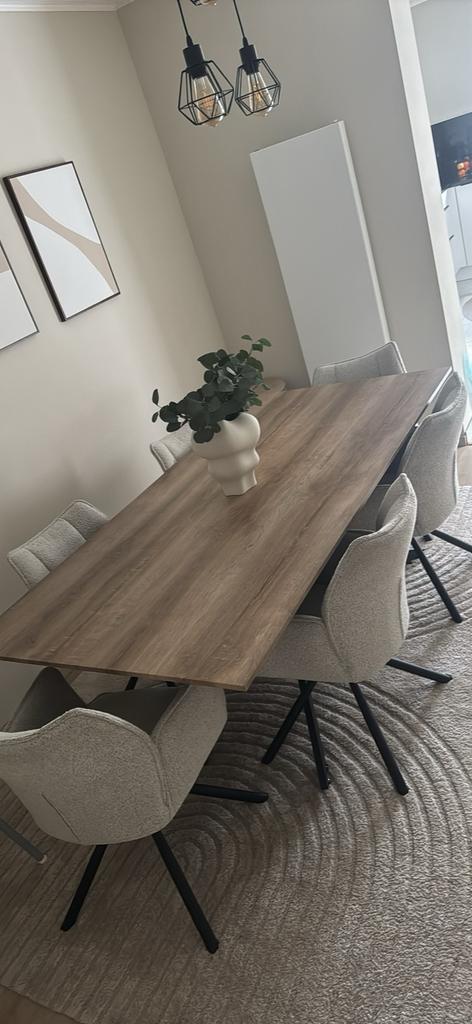 Table à manger 100x200, Enlèvement, Comme neuf