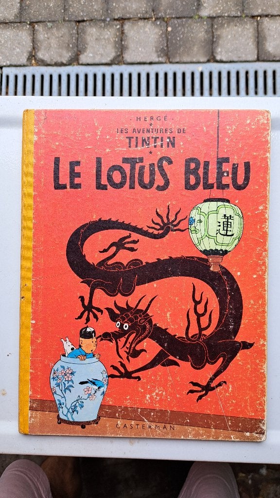 Kuifje/De blauwe lotus, Ophalen