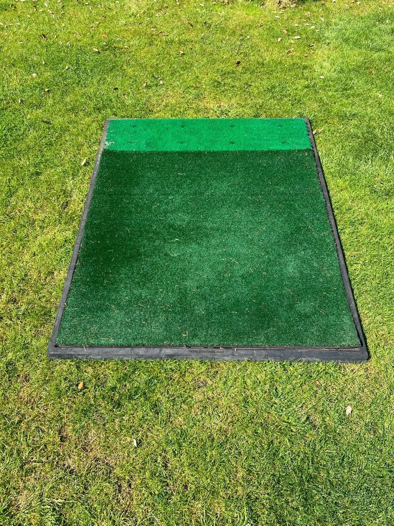 Fiberbuilt Golfmat - dé ultieme mat voor thuis, Sport en Fitness, Golf, Ophalen, Zo goed als nieuw, Overige typen, Overige merken