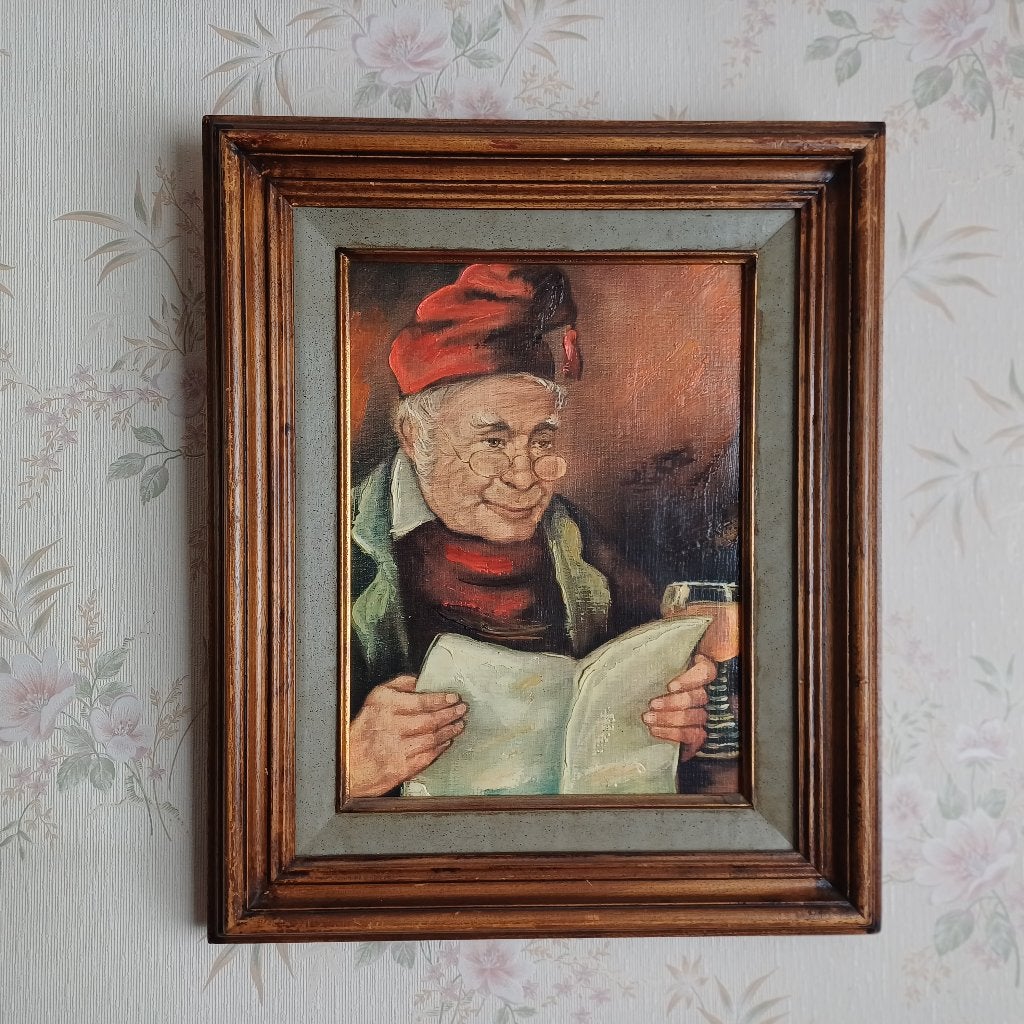 Peinture  "La lecture", Enlèvement ou Envoi, Portrait ou Personnes, Toile