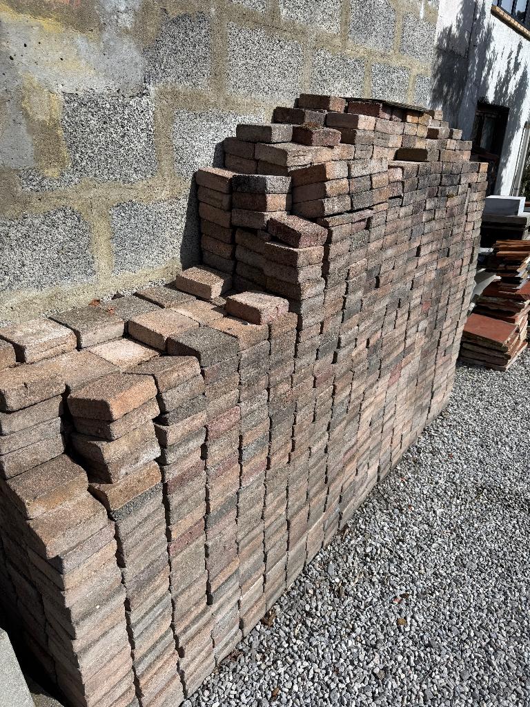 Pavés 11 x 11 x 4, Bricolage & Construction, Enlèvement, Utilisé