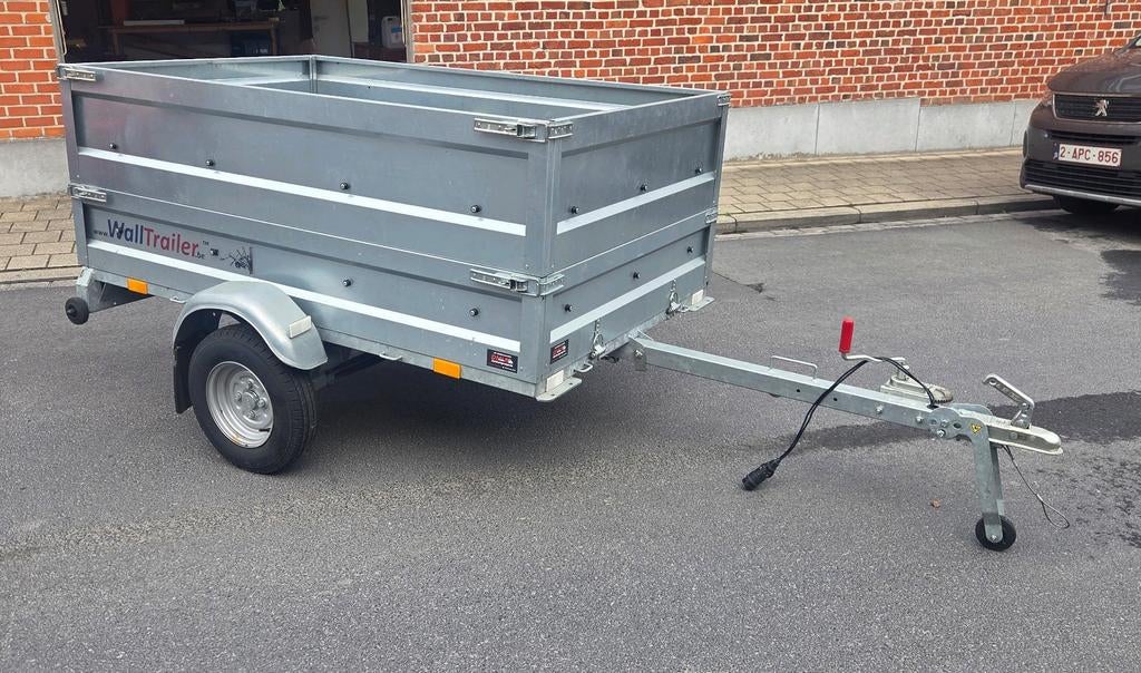 WallTrailer opvouwbare aanhangwagen + accessoires, Auto diversen, Aanhangers en Bagagewagens, Ophalen