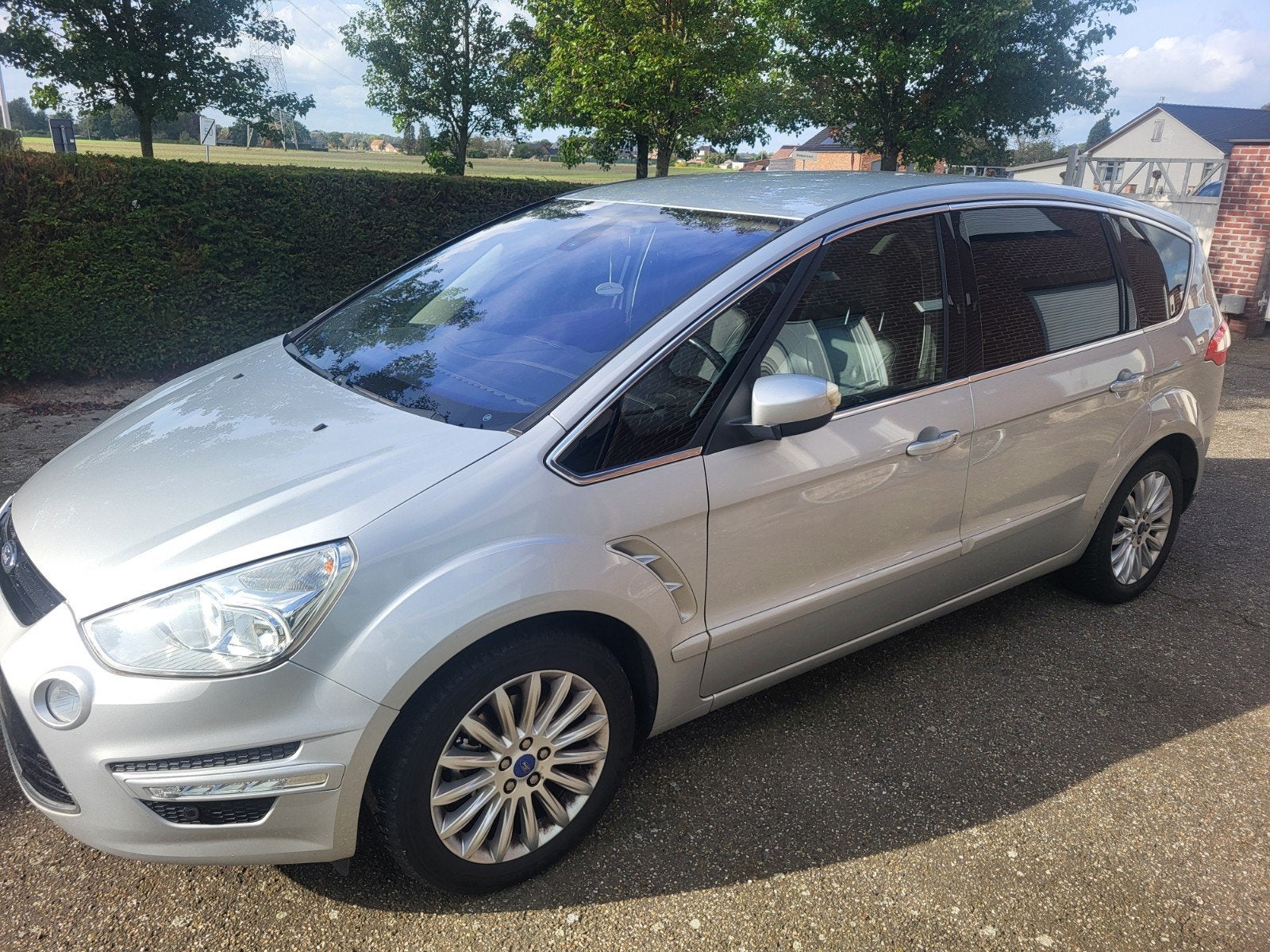 ford S-Max 1600 diesel, Autos, Cuir, Achat, Boîte manuelle, 5 portes