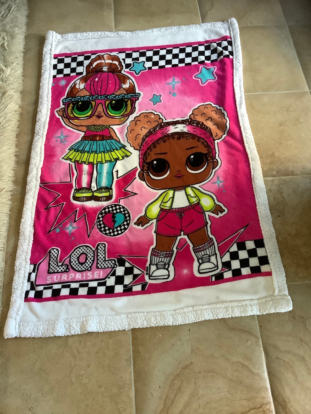 Plaid LOL Surprise, 129 cm, Enlèvement ou Envoi, Lavable, 91 cm