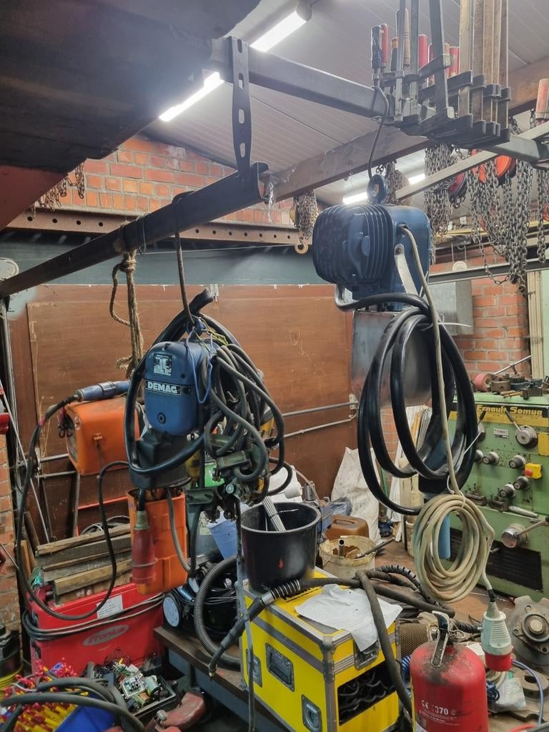 Elektrische takels 3 x 220volt/ 380volt 125/ 250, Doe-het-zelf en Bouw, Lieren en Takels, Ophalen