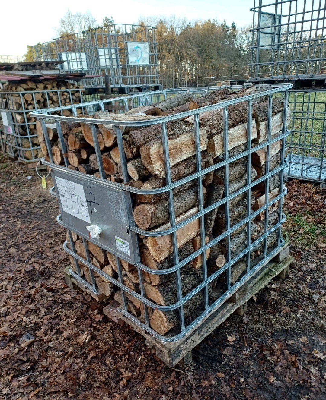 Brandhout 1,1kuub vogelkers stookklaar voor winter, Minder dan 3 m³, Ophalen