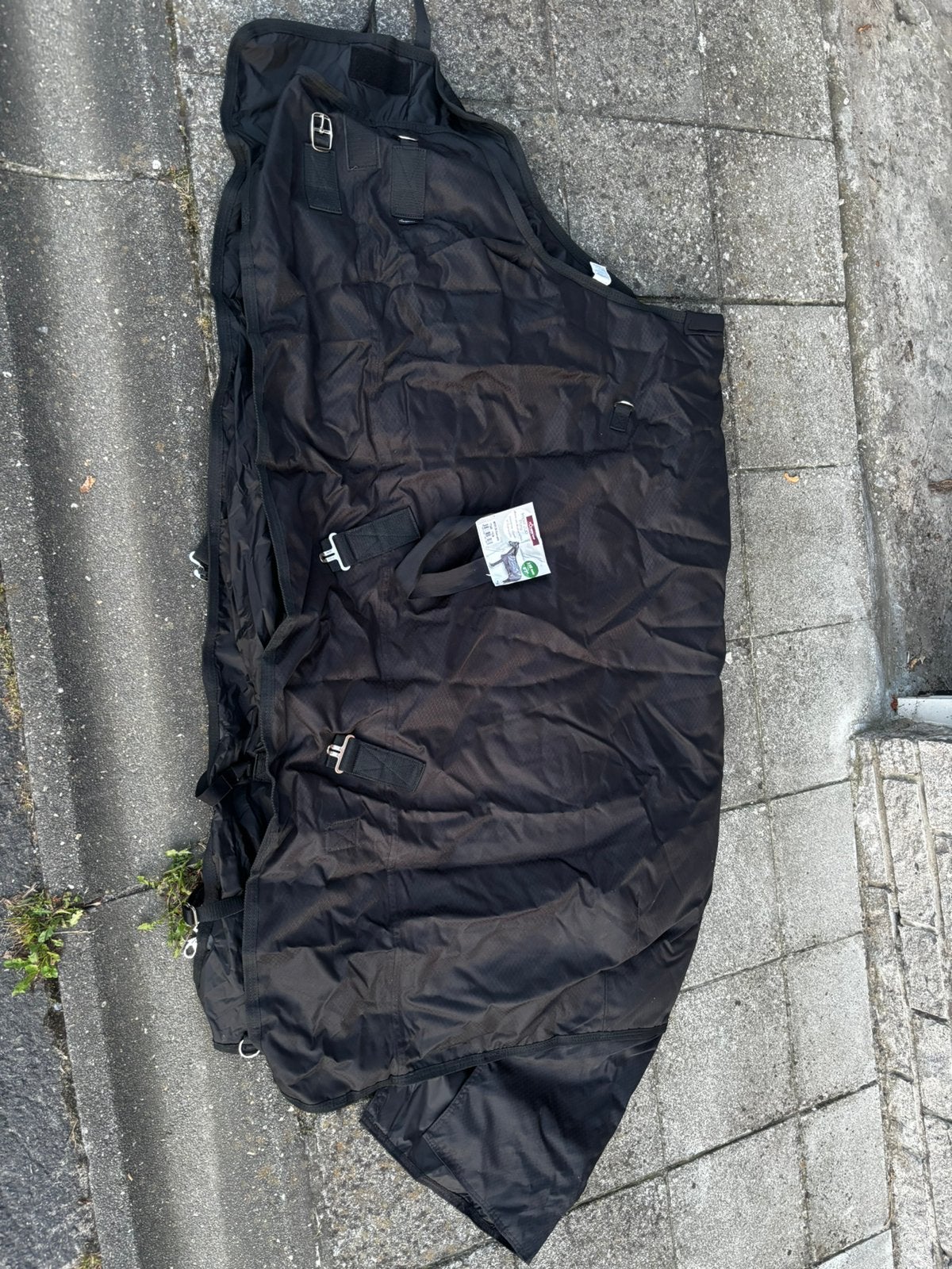 Couverture fouganza imperméable poney, Animaux & Accessoires, Neuf, Noir, Couverture, Autres marques