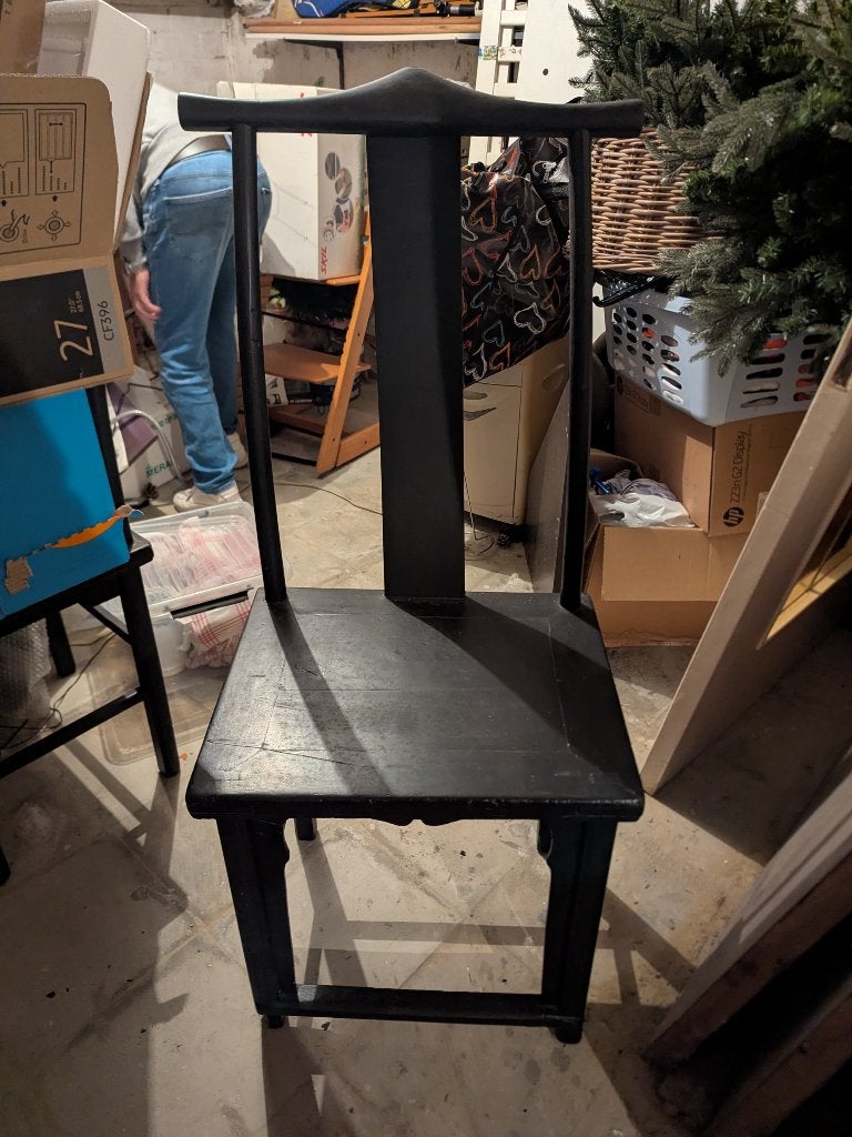 Houten stoelen, Maison & Meubles, Deux, Enlèvement, Utilisé, Bois