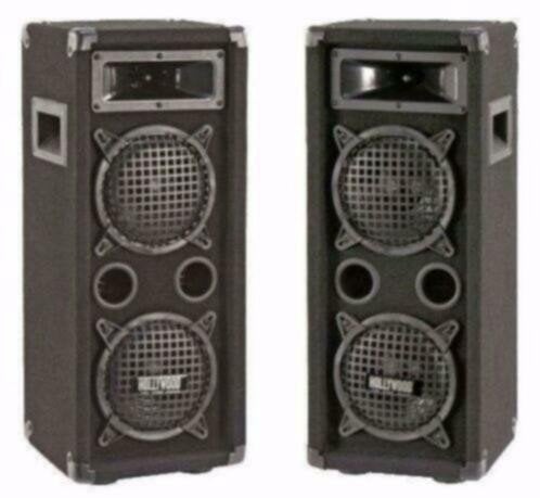 3 weg speakers 4 x 16,5 cm 300 Watt 64D, Ophalen of Verzenden, Nieuw, Overige typen