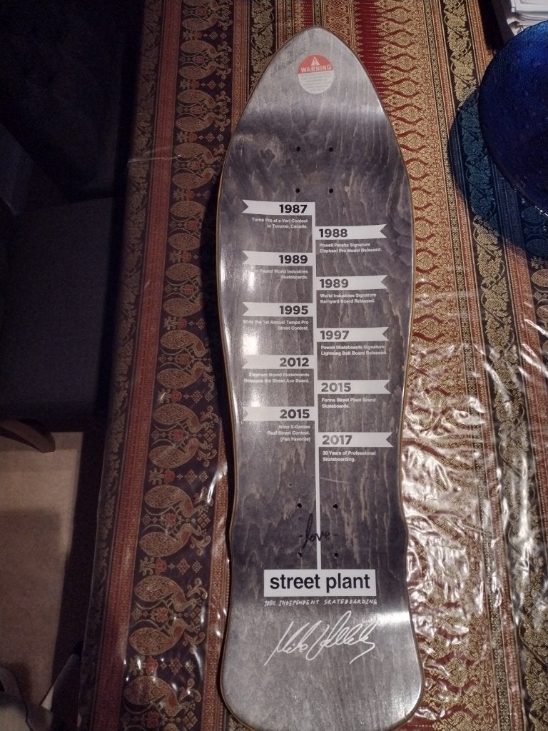Skateboard deck Mike Vallely, Enlèvement ou Envoi, Comme neuf, Skateboard