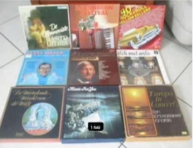 54 Verzamel LP's in 9 Boxen, Ophalen of Verzenden, Zo goed als nieuw
