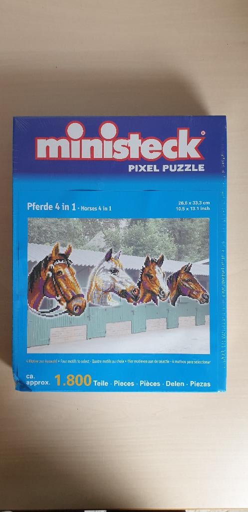 Puzzel : Ministeck Pixel Puzzle, Ophalen of Verzenden, Meer dan 1500 stukjes, Nieuw, Overige typen