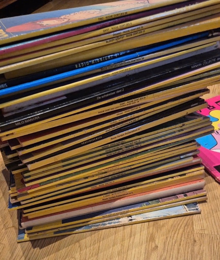 Rooie oortjes strips, Boeken, Meerdere stripboeken, Ophalen, Gelezen