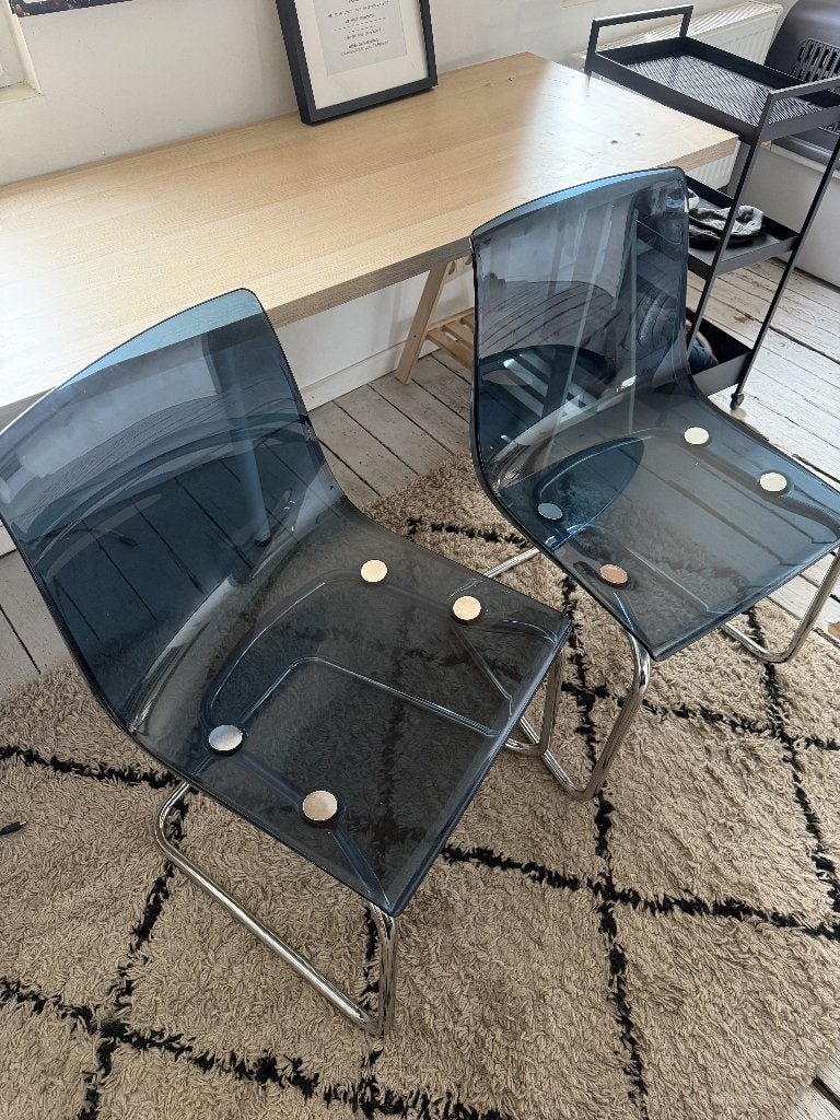 2 chaises TOBIAS (IKEA), Maison & Meubles, Deux, Enlèvement, Utilisé, Autres matériaux