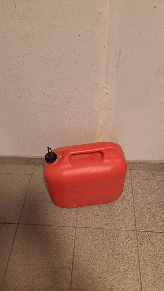 Jerrycan 20L, Ophalen, Gebruikt