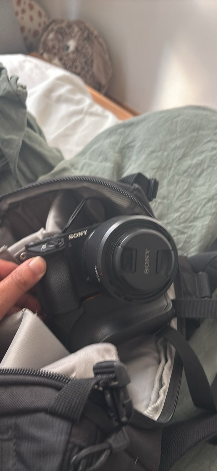 Sony a6500 + accessoires, Audio, Tv en Foto, Professionele apparaten, Ophalen, Zo goed als nieuw