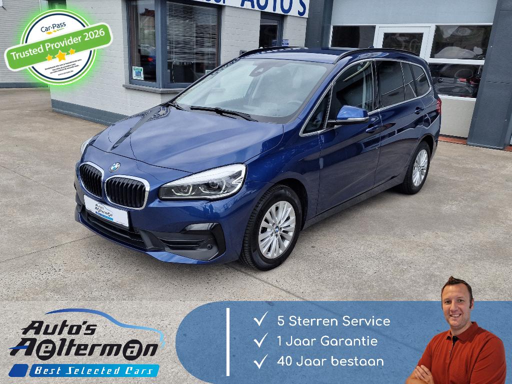 BMW 218i Gran Tourer LED * GPS * HEAD UP * ZETEL VERWARMING, Autos, BMW, 100 kW, Achat, Euro 6, Entreprise