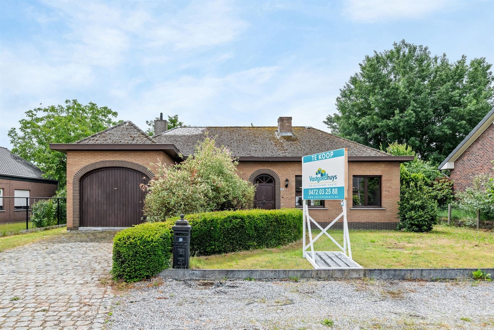 GELIJKVLOERSE WONING MET 3 SLAAPKAMERS TE HERSELT!, Immo, Huizen en Appartementen te koop, Provincie Antwerpen, 500 tot 1000 m²