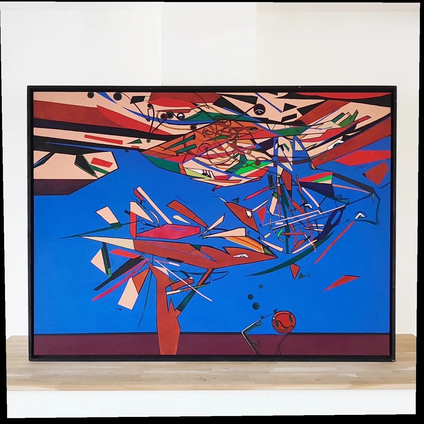 Peinture de Roland Lavianne. Faire une offre., Enlèvement ou Envoi