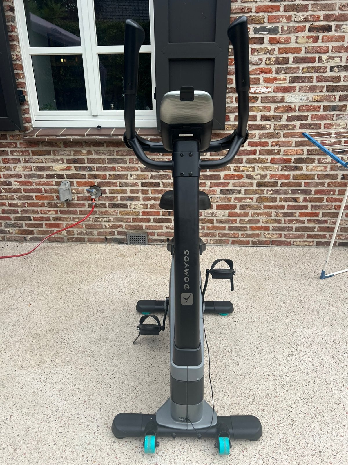 Domyos EB520 hometrainer – zo goed als nieuw, Enlèvement ou Envoi, Jambes, Comme neuf, Synthétique