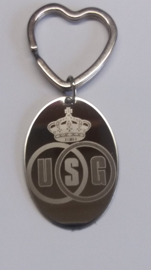 Stalen sleutelhanger: UNION SAINT GILLOISE, Verzamelen, Ophalen of Verzenden, Nieuw, Merk