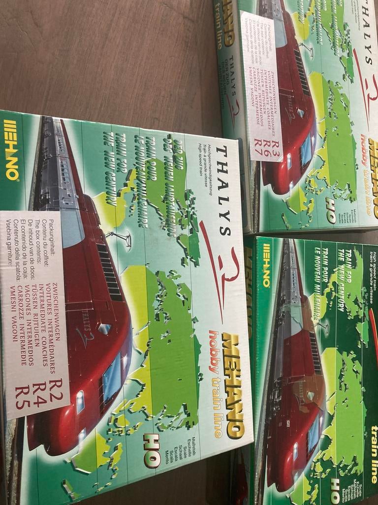 Thalys 10 delige s menstelling dc Mehano, Neuf, Analogique, Enlèvement, Courant continu