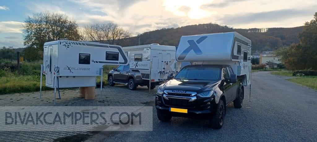 Nieuw! pick-up Afzetunit - camperunit EXPLORER BIG Bivakcamp, Enlèvement, Neuf