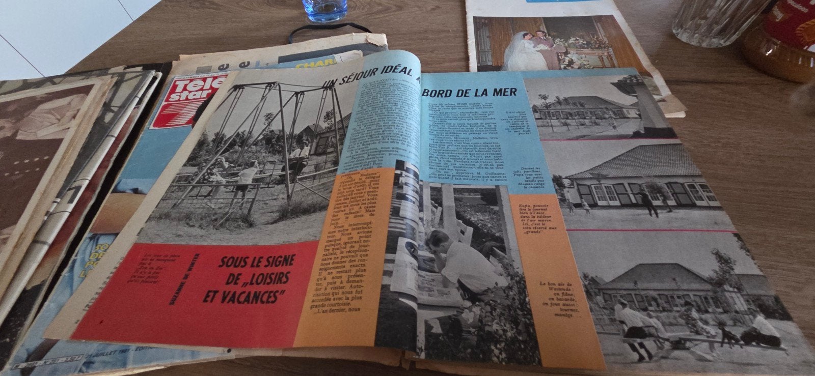 lot de journeaux d'époque., Collections, Revues, Journaux & Coupures, Enlèvement ou Envoi, 1980 à nos jours, Journal ou Magazine