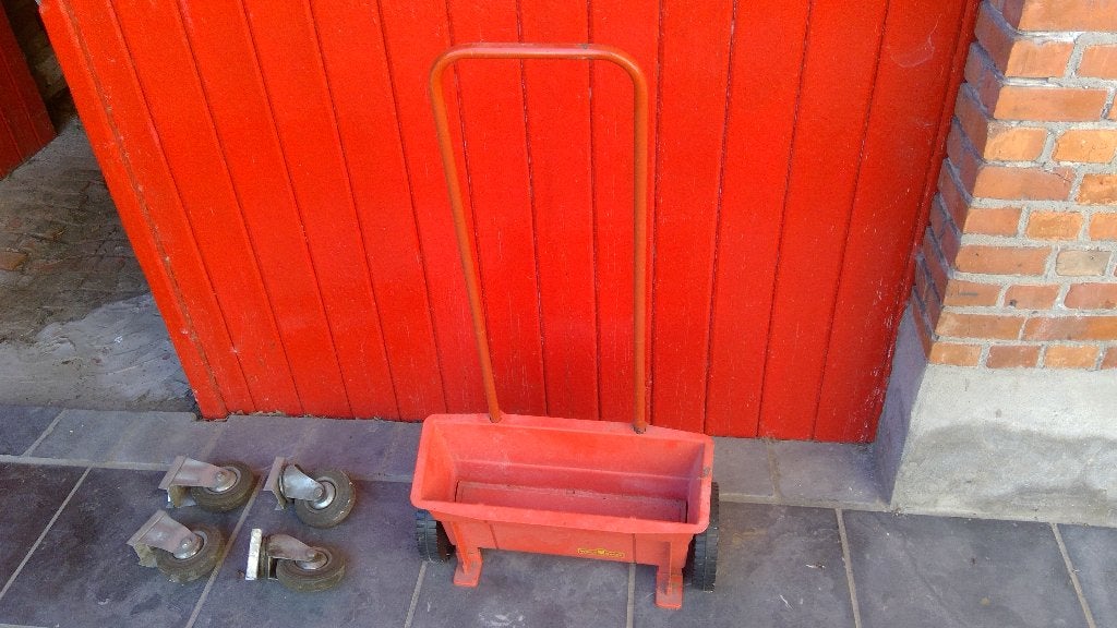 wolf strooiwagen, Jardin & Terrasse, Outils à main, Enlèvement, Utilisé, Wolfgarten