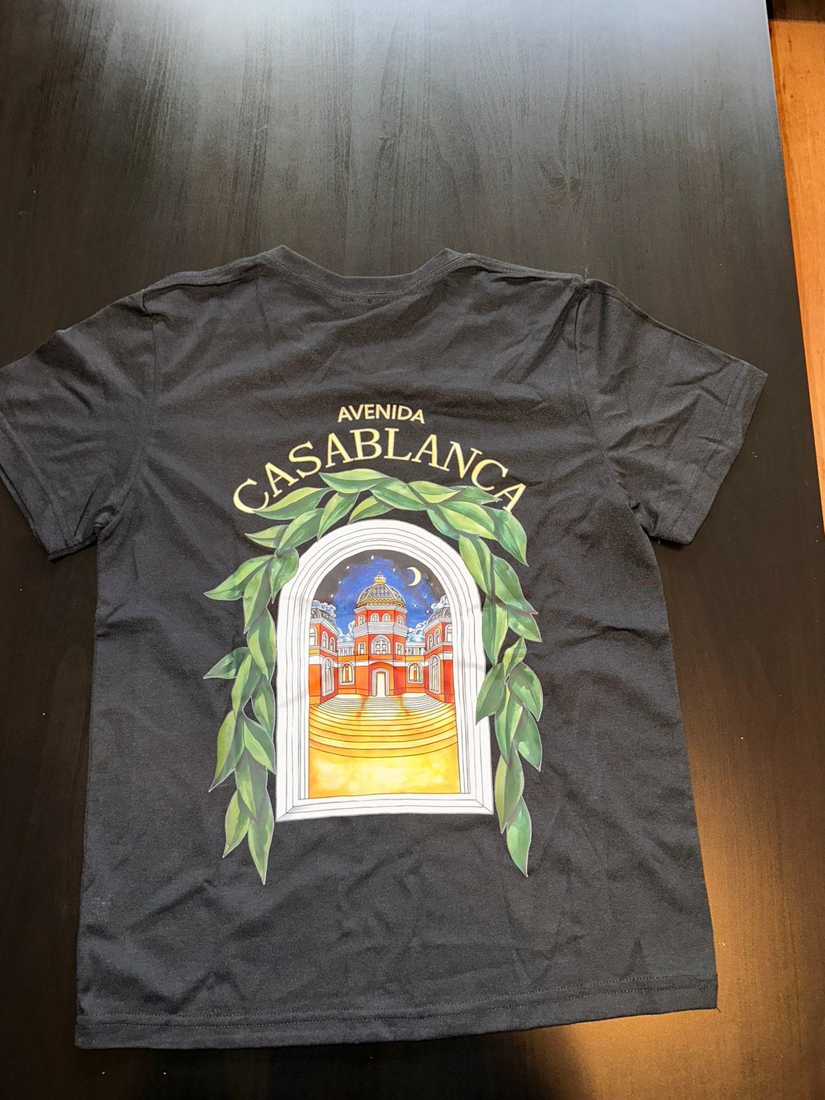 T shirt Casablanca, Envoi, Neuf, Taille 46 (S) ou plus petite, Noir