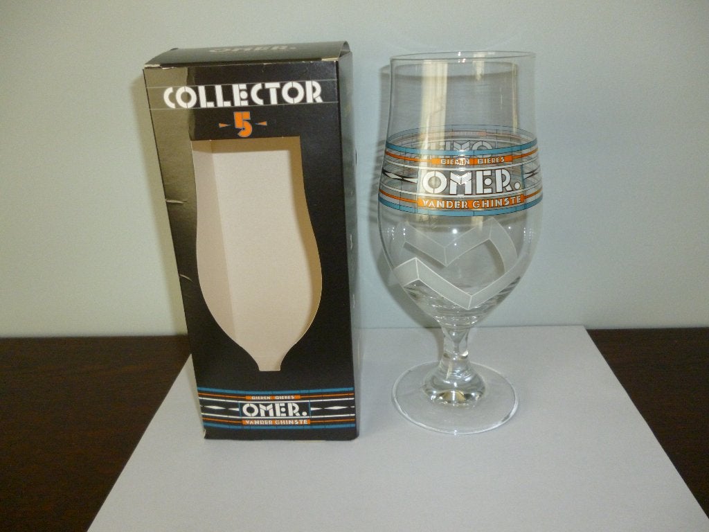 Omer bierglas collector 5, Ophalen, Nieuw, Bierglas