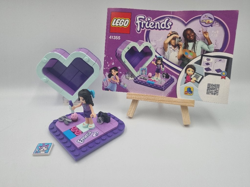 Lego Friends 41355 Emma's Heart Box, Compleet, Lego, Friends, Ophalen of Verzenden