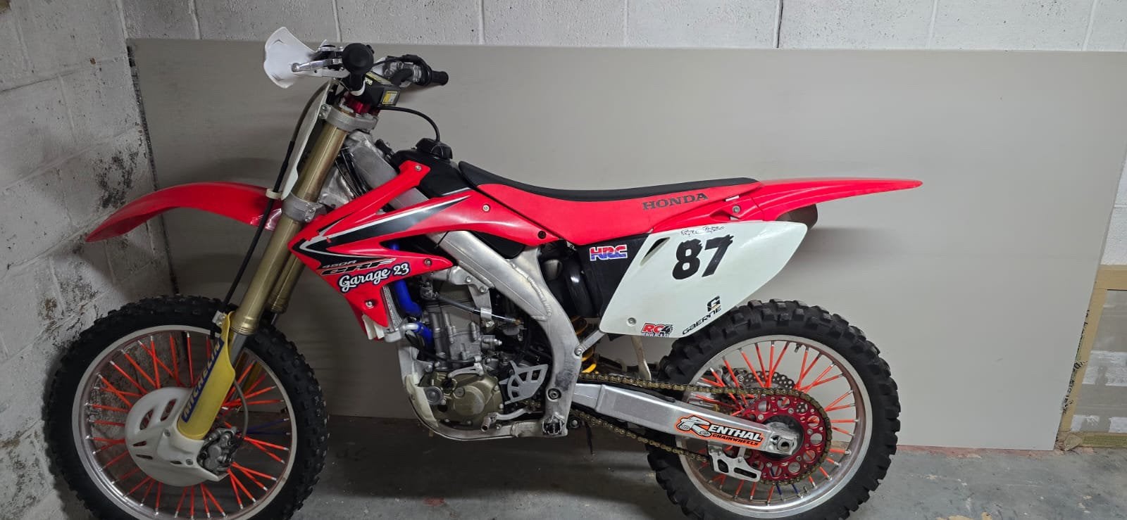 Honda CRF 450 2009 Crossmotor, 6 versnellingen, Honda, Gebruikt, Ophalen