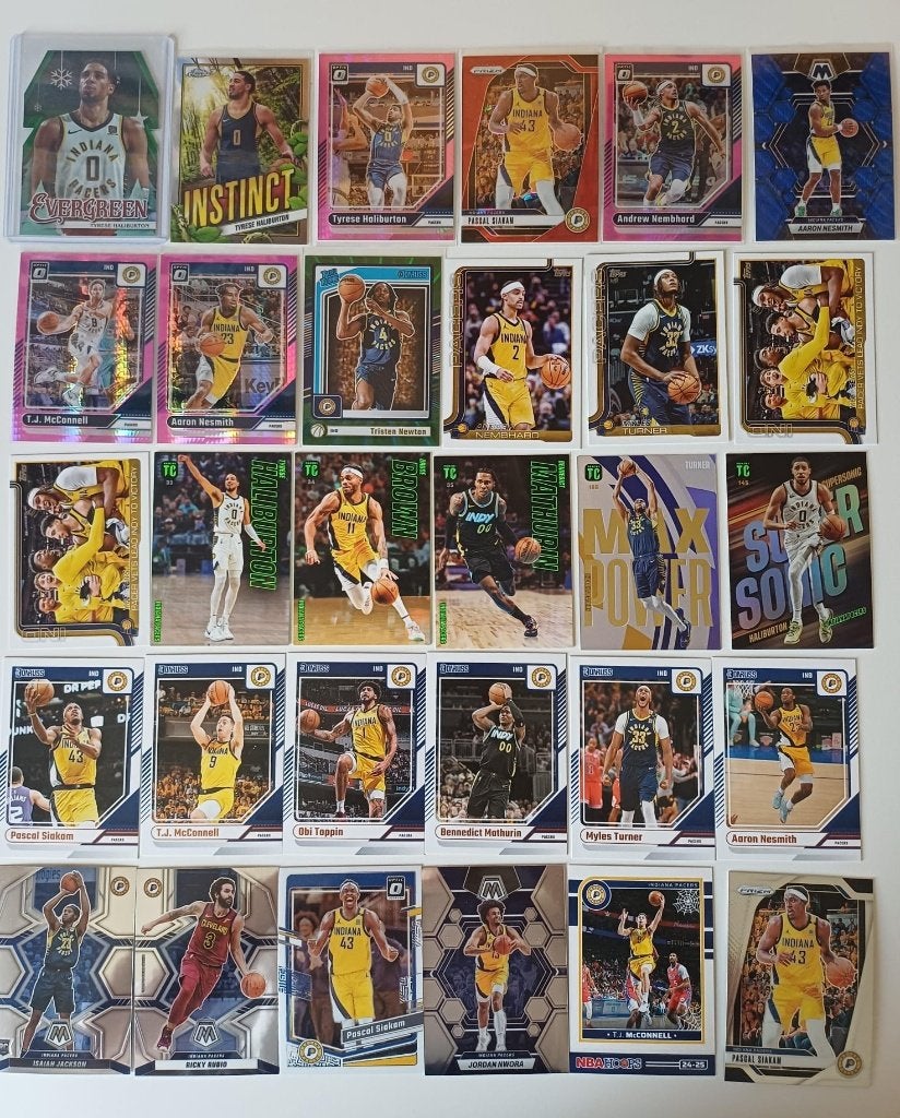 NBA cards Indiana Pacers, Ophalen, Nieuw, Meerdere plaatjes