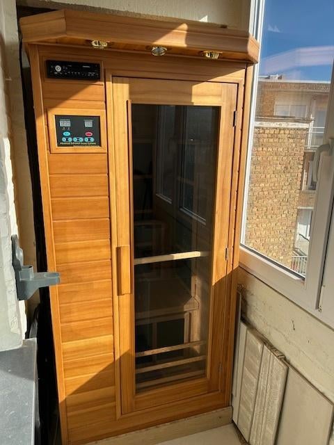 prachtige infrarood sauna, Sport en Fitness, Sauna, Zo goed als nieuw, Complete sauna, Infrarood, Ophalen