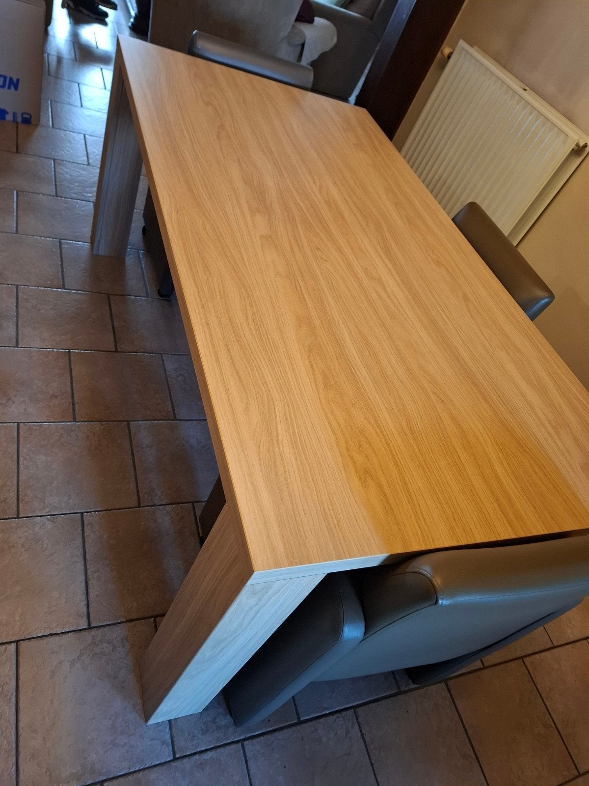 tafel en 4 stoelen, Ophalen