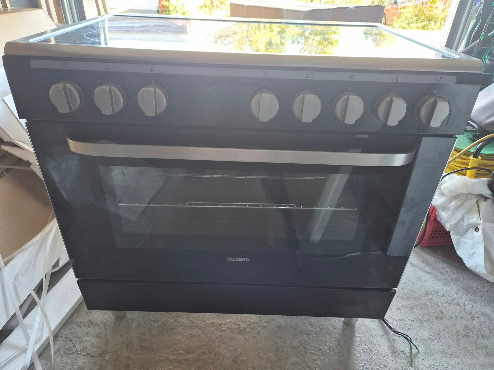 Cuisinière électrique, Electroménager, Enlèvement, Comme neuf, Électrique