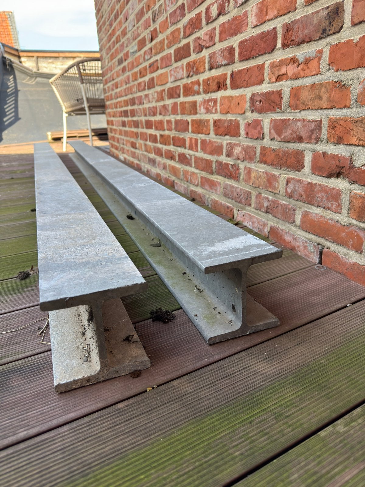 Steunbalk H - 5 stuks, Doe-het-zelf en Bouw, Ophalen, Zo goed als nieuw