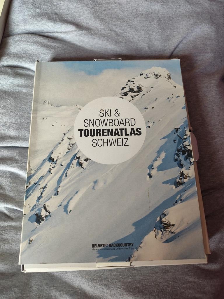 Freeride toerski kaarten boek, Sport en Fitness, Ophalen