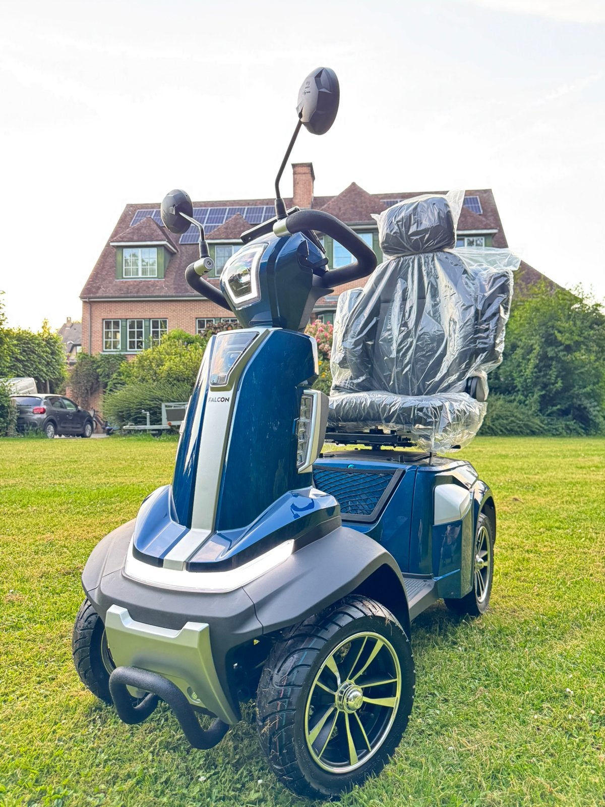 Scootmobiel Falcon 20 km/h batterie au lithium amovible NEUF, Enlèvement ou Envoi, Pliant, Neuf, Fauteuil roulant électrique
