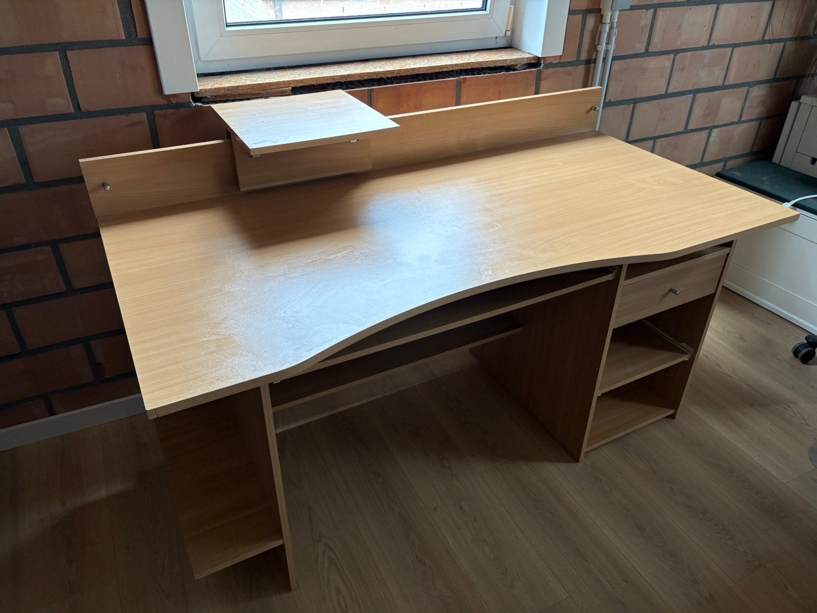 Bureau, Maison & Meubles, Bureaux, Démontable, Bureau d'ordinateur, 150 cm, Comme neuf