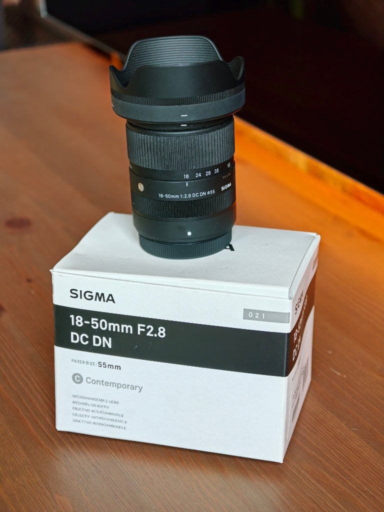Sigma 18-50mm F2.8 DC DN (X-Mount), TV, Hi-fi & Vidéo, Photo | Lentilles & Objectifs, Comme neuf, Lentille standard, Zoom, Enlèvement
