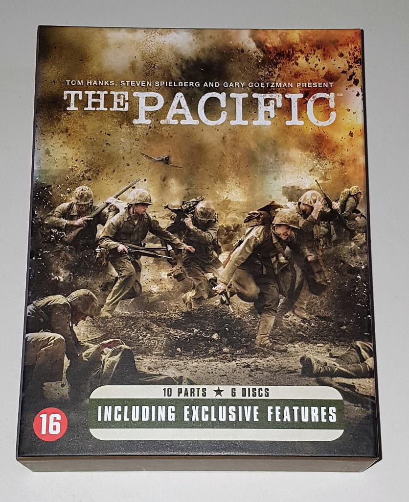 De Pacifische boxset, Cd's en Dvd's, Vanaf 16 jaar, Verzenden, Gebruikt, Boxset