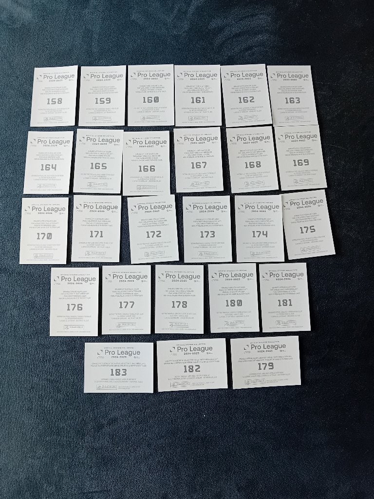 panini stickers Pro League 24/25 Dender, Ophalen of Verzenden, Nieuw, Meerdere stickers