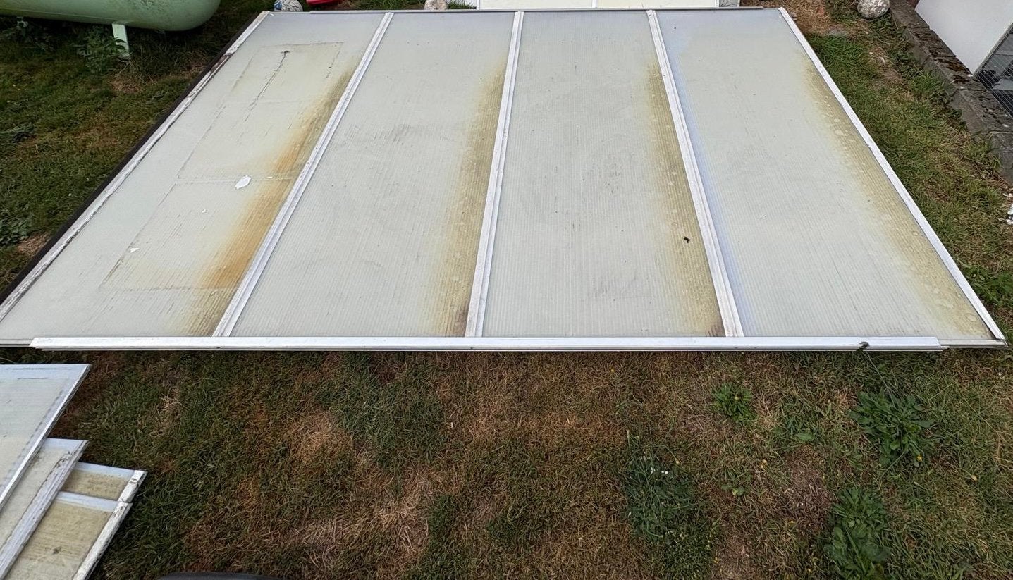 Polycarbonaat dak, Tuin en Terras, Ophalen, Zo goed als nieuw