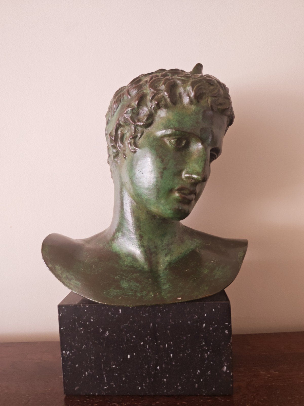️ MAGNIFIQUE STATUE D’APOLLON EN MARBRE NOIR MASSIF ️

M, Antiquités & Art, Enlèvement, Classique, Statue, Noir