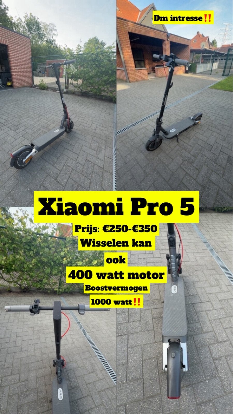 Xiaomi Electric Scooter 5 Pro, Enlèvement, Comme neuf, Step électrique (E-scooter)