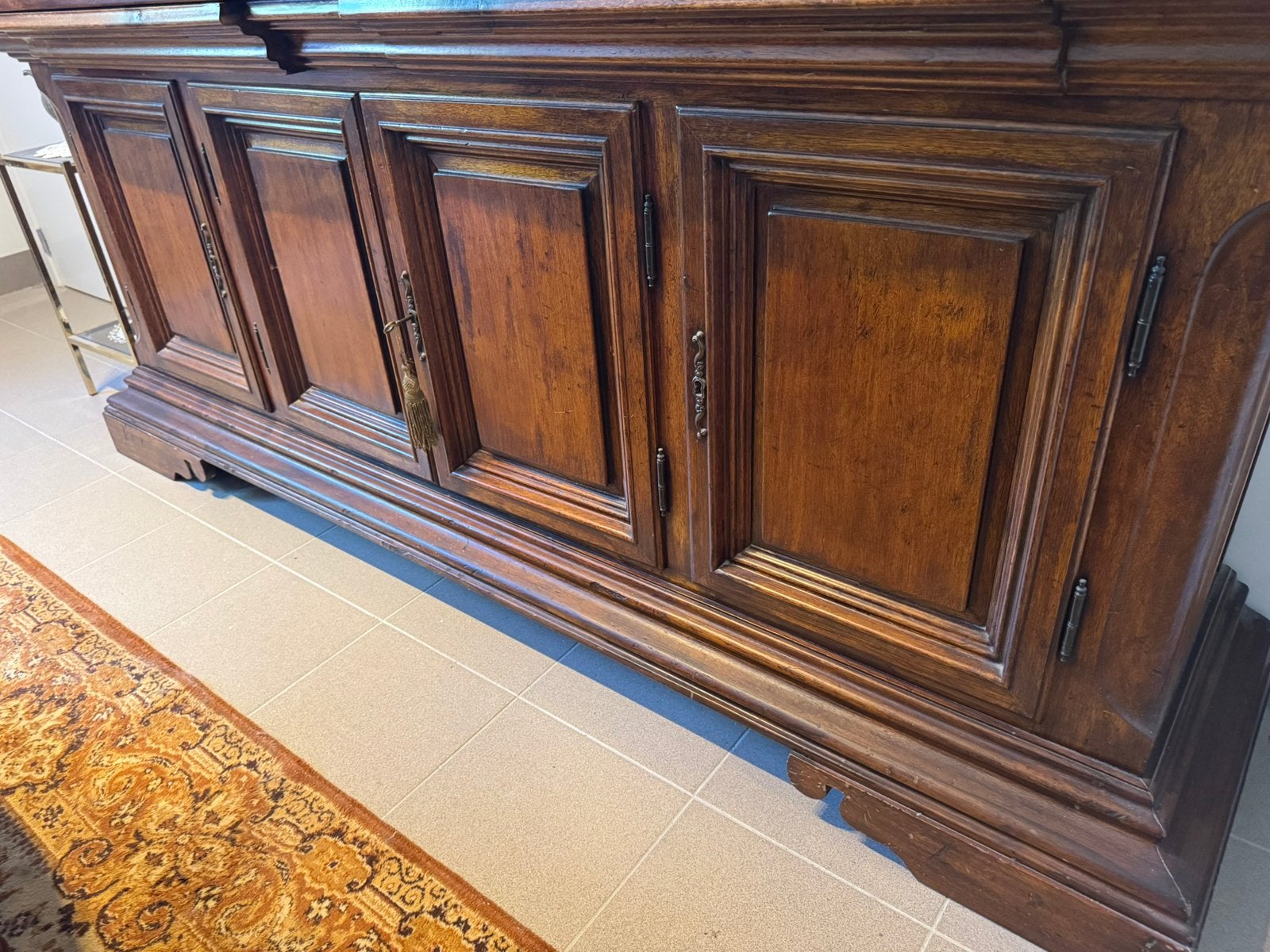 Prachtige massief eiken houten dressoir, Huis en Inrichting, Kasten | Dressoirs, Zo goed als nieuw, Ophalen