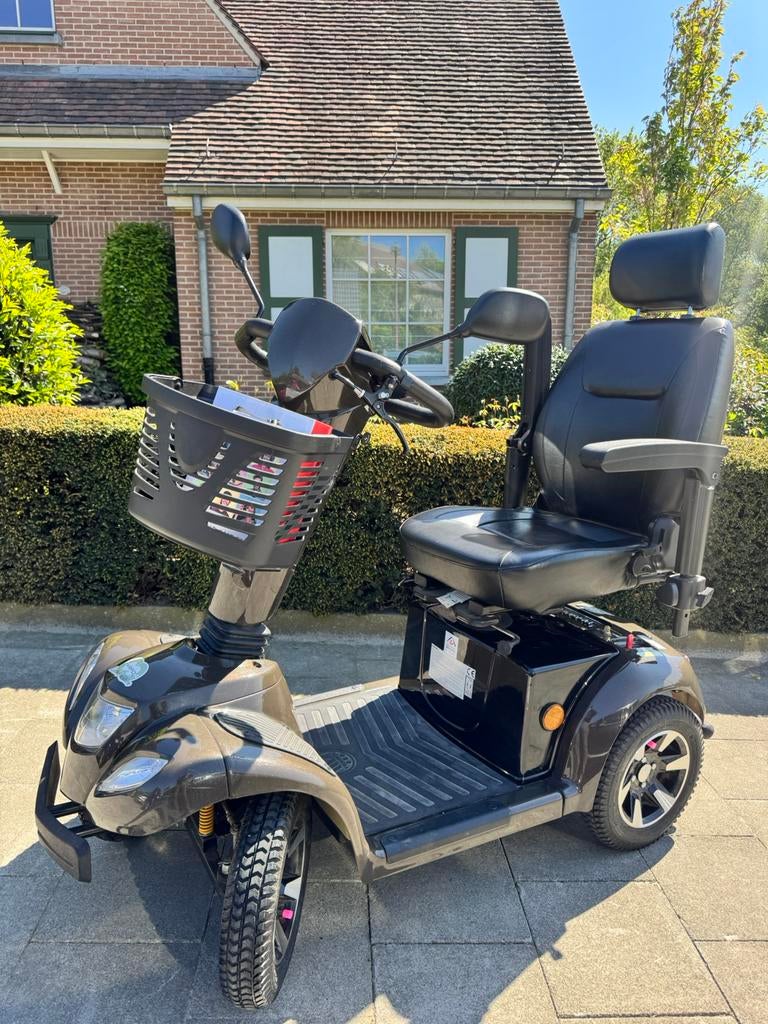 Voiturette électrique Vermeiren Carpo 4 LTD Scootmobiel PMR, Enlèvement ou Envoi, Pliant, Comme neuf, Fauteuil roulant électrique