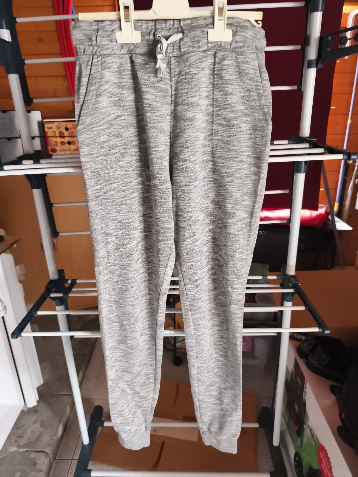 training broek, Ophalen